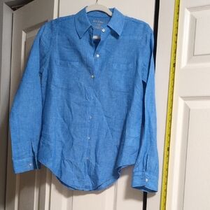 Lilly pulitzer Light Blue Casual Button-Down Shirt